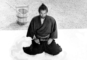 samurai books. harakiri seppuku