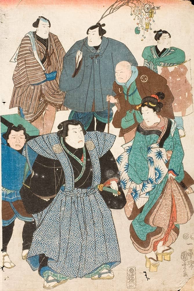 celebrating spring utagawa kuniyoshi