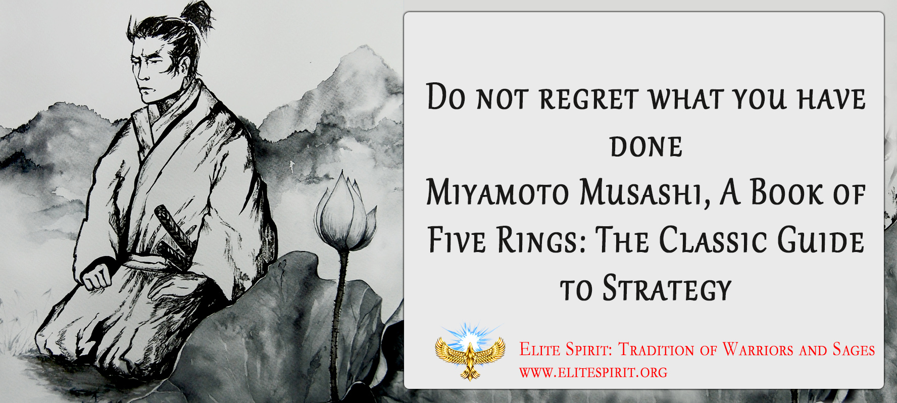 Miyamoto Musashi Quote Saying