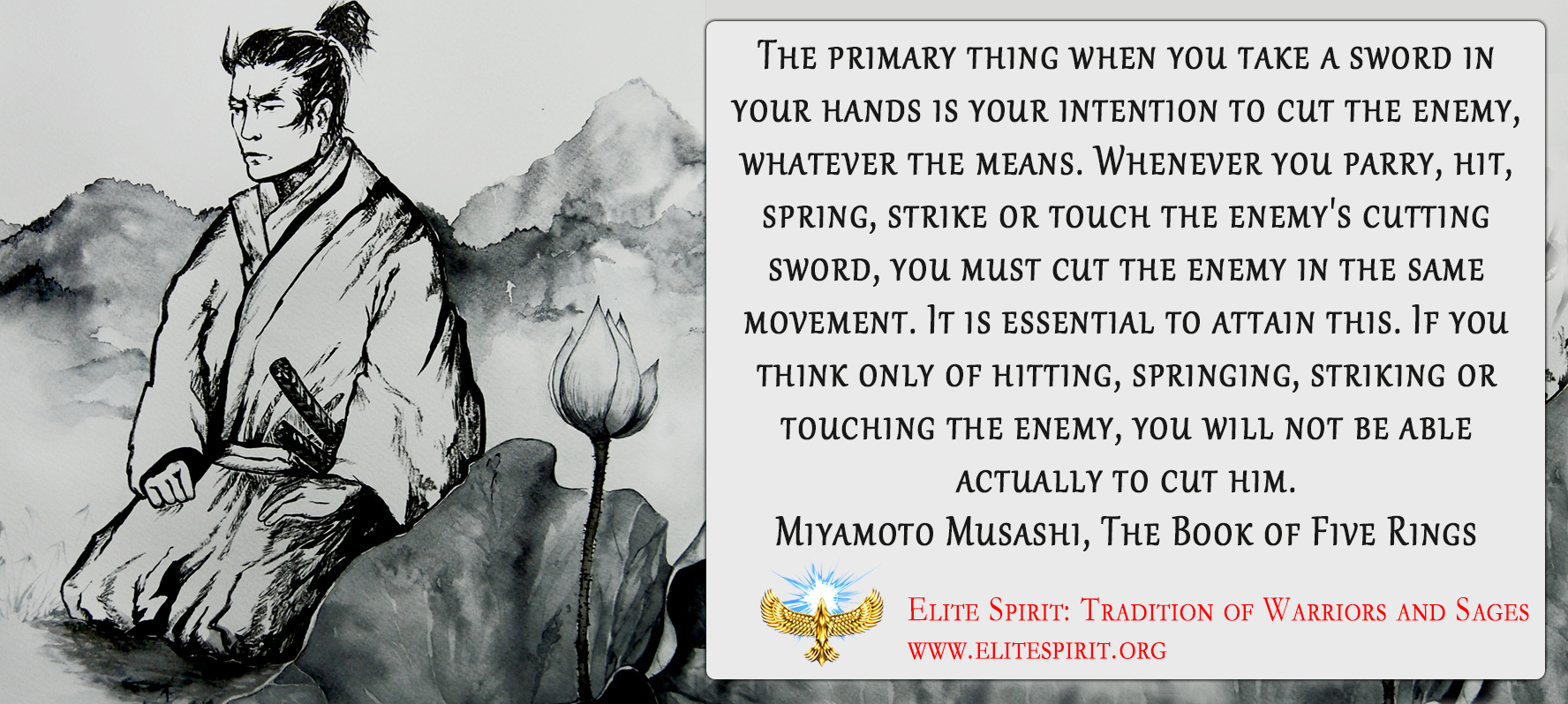 Miyamoto Musashi Quote Saying