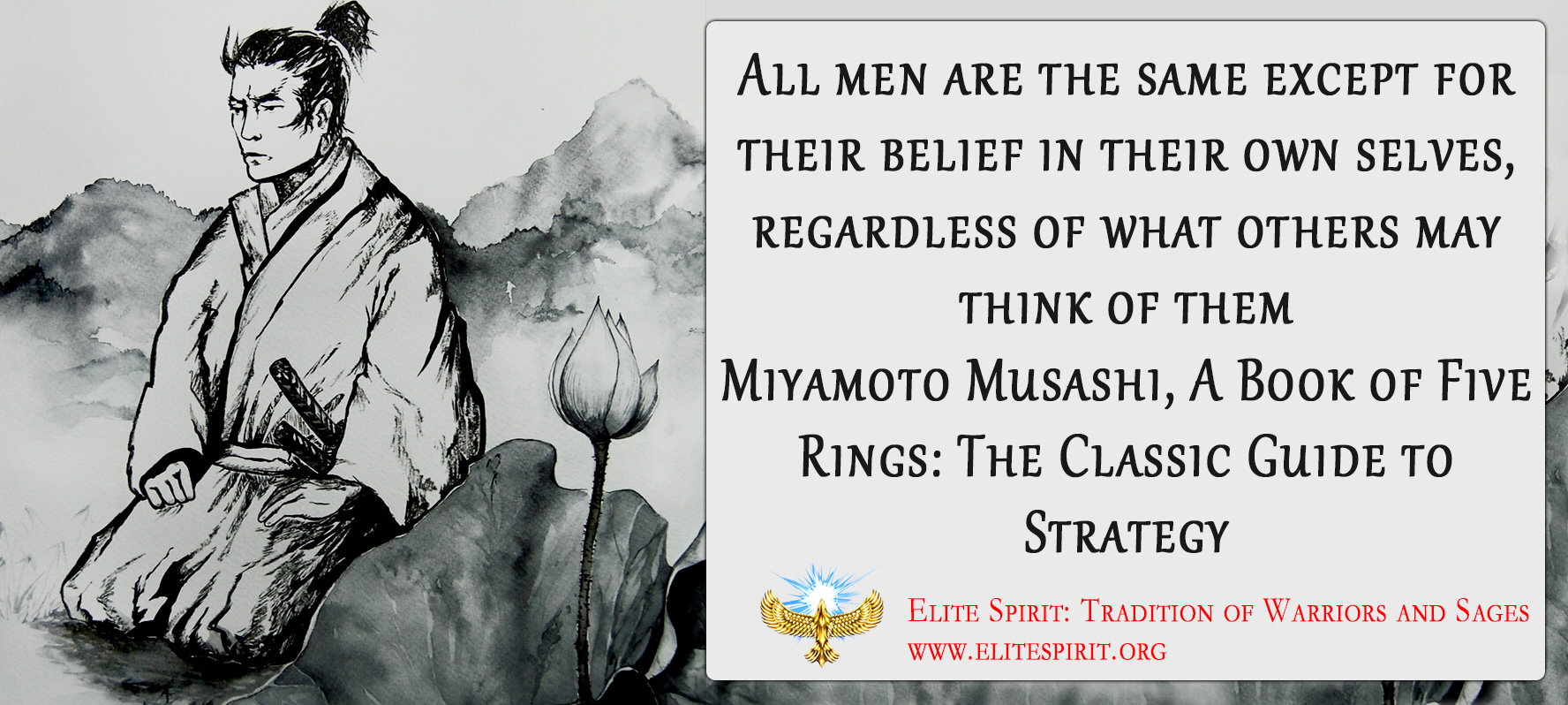 Miyamoto Musashi Quote Saying