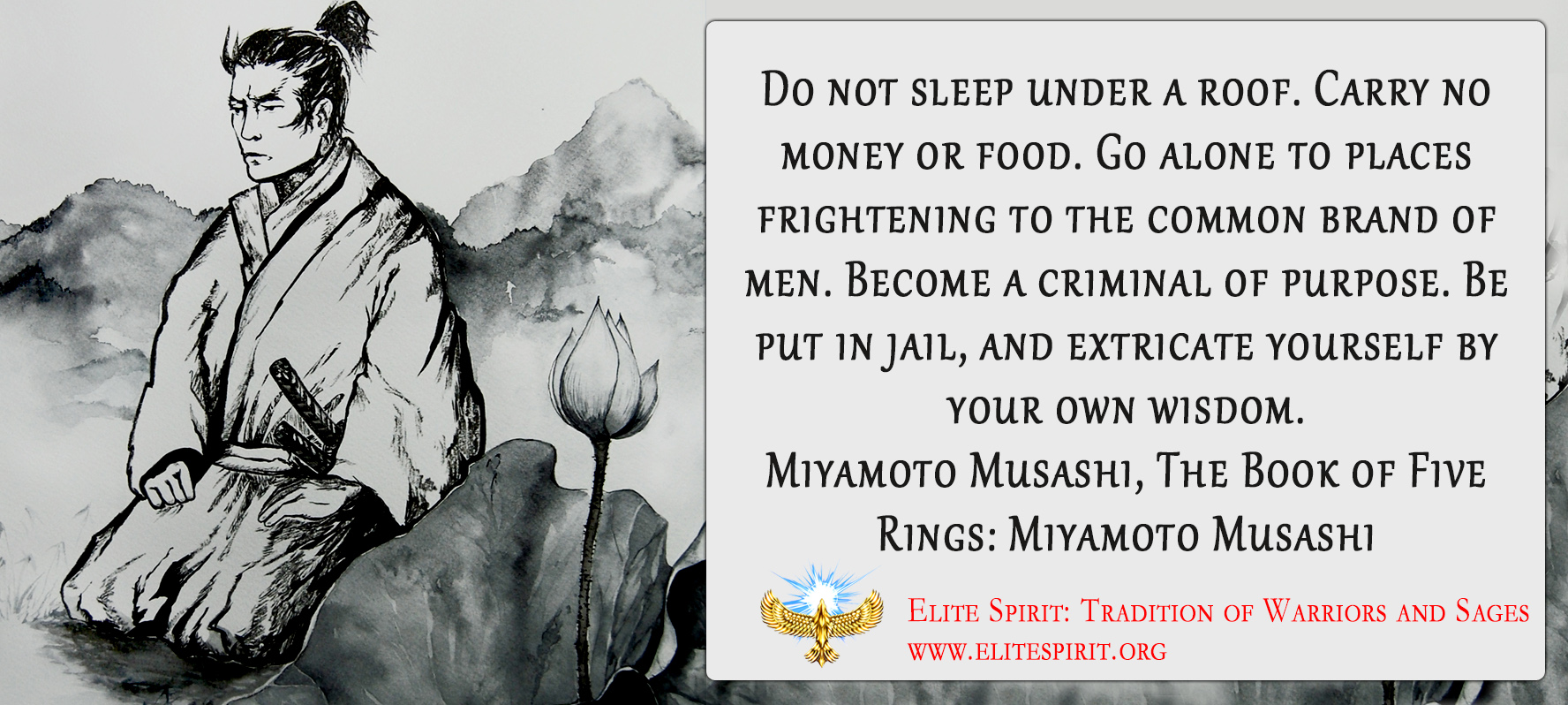 Miyamoto Musashi Quote Saying