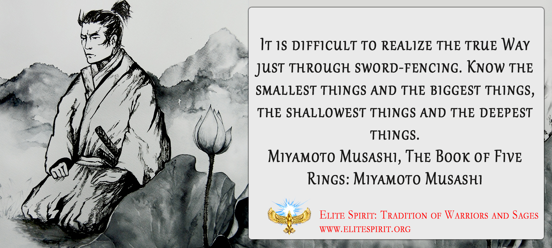 Miyamoto Musashi Quote Saying