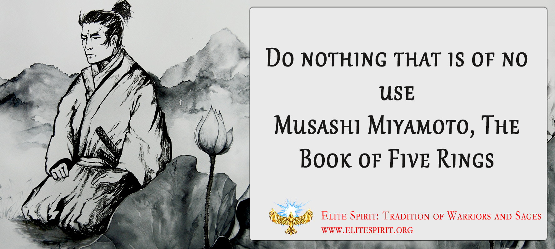 Miyamoto Musashi Quote Saying