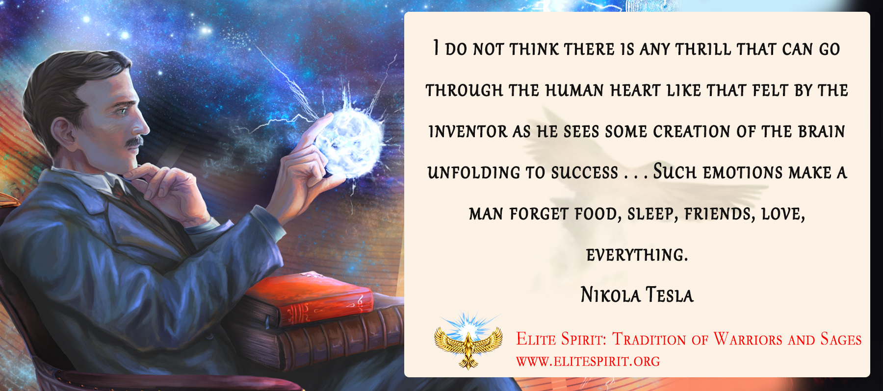 Nikola Tesla Quote Saying