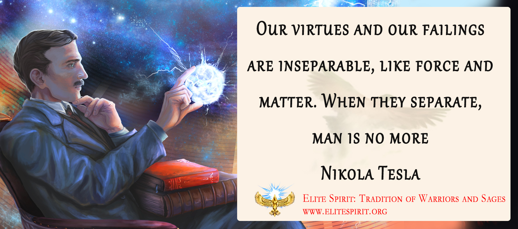 Nikola Tesla Quote Saying