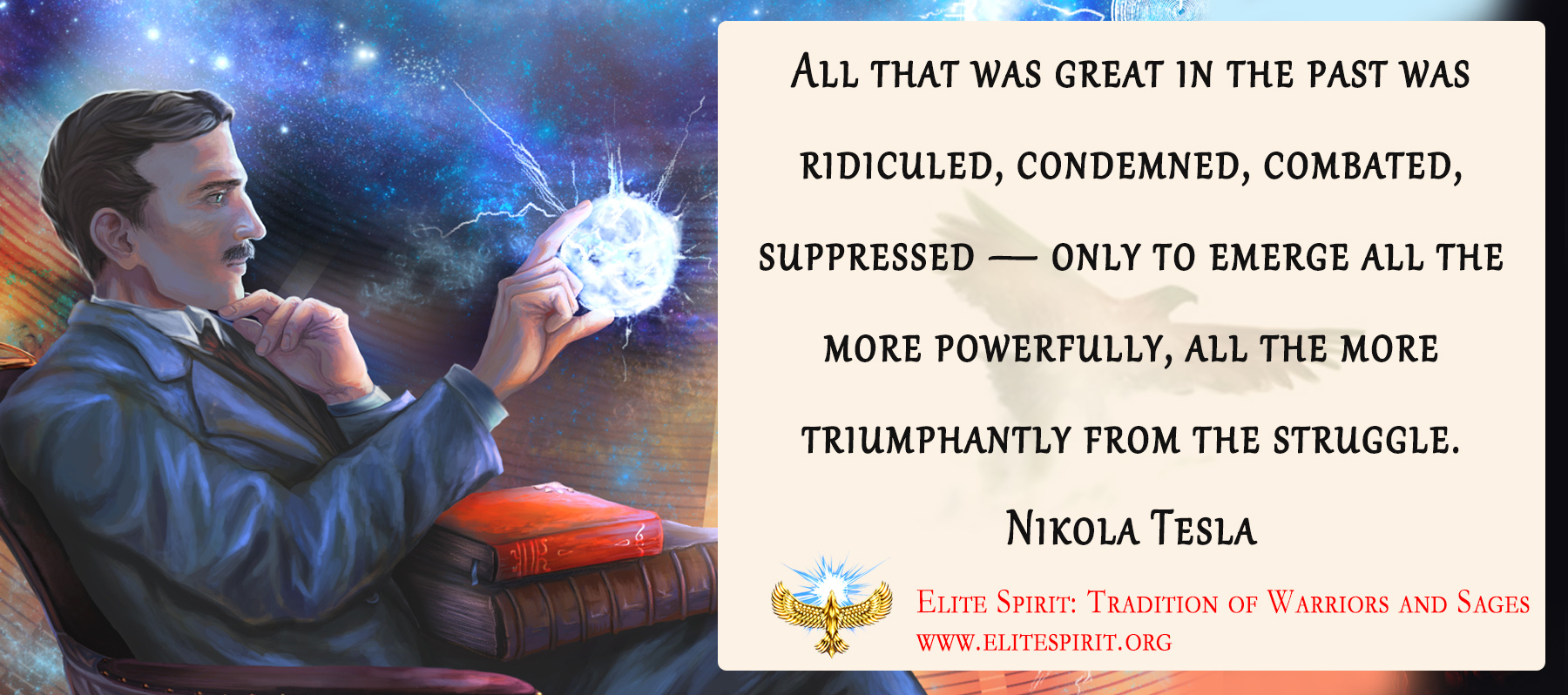 Nikola Tesla Quote Saying