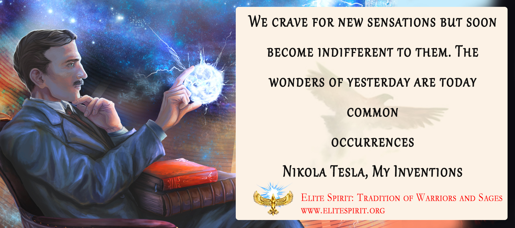 Nikola Tesla Quote Saying