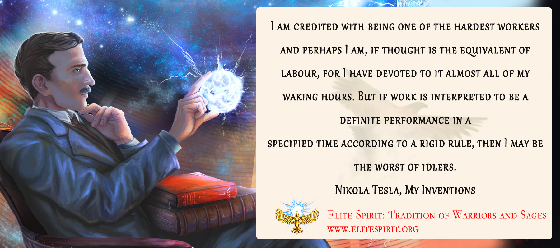 Nikola Tesla Quote Saying