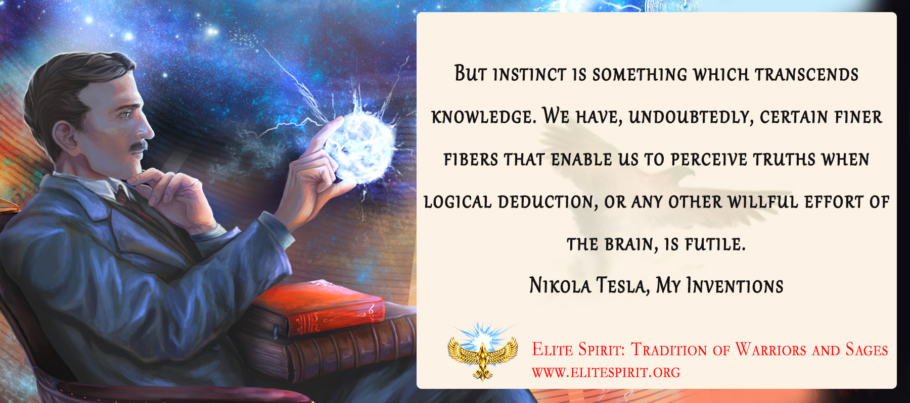 Nikola Tesla Quote Saying